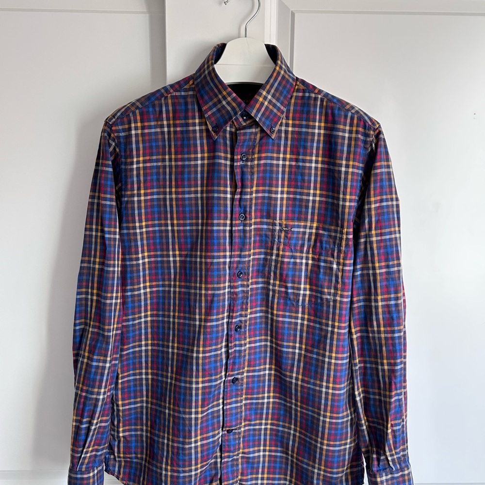 Paul&Shark Men's Striped Multicolor Shirt M